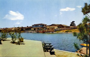 Man made lagoons allow leisure living, Alameda, California        